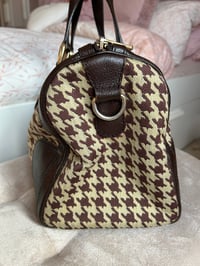 Image 8 of Gucci Houndstooth Boston Vintage Bag