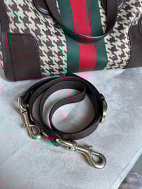 Image 12 of Gucci Houndstooth Boston Vintage Bag
