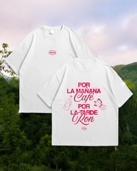 Image 1 of T-shirt "CAFé CON RON" 