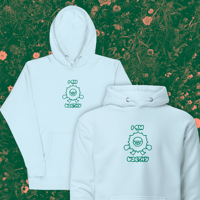 EMBROIDED HOODIE - I AM WORTHY