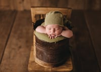 Image 1 of Rustic metal bucket