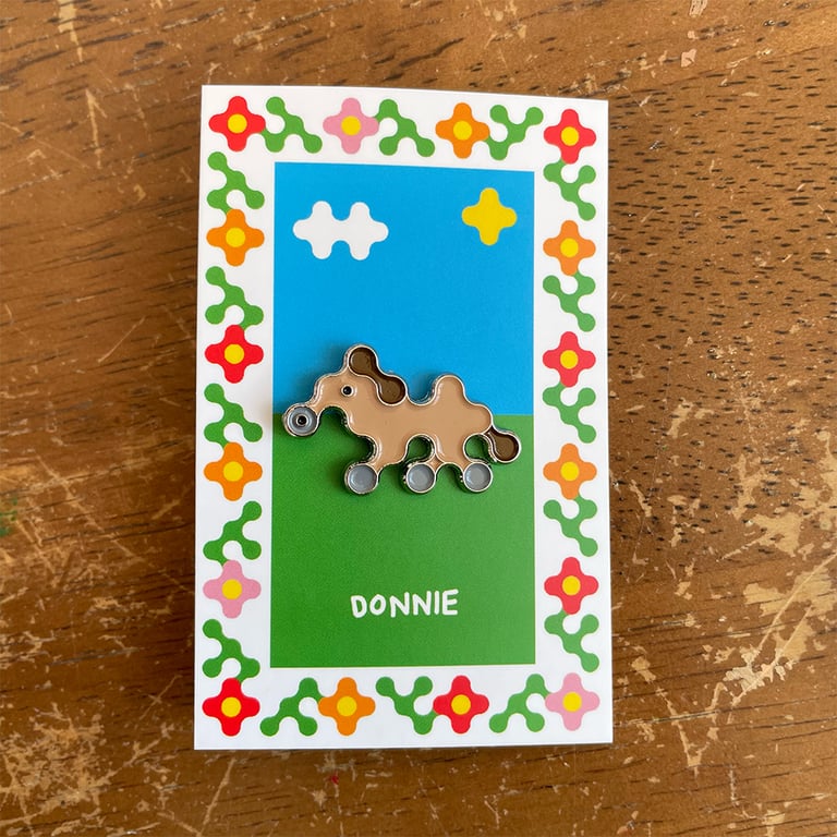 Horse Pin Badge