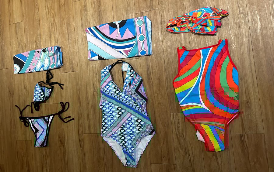 Image of Pucci inspired swimsuits 
