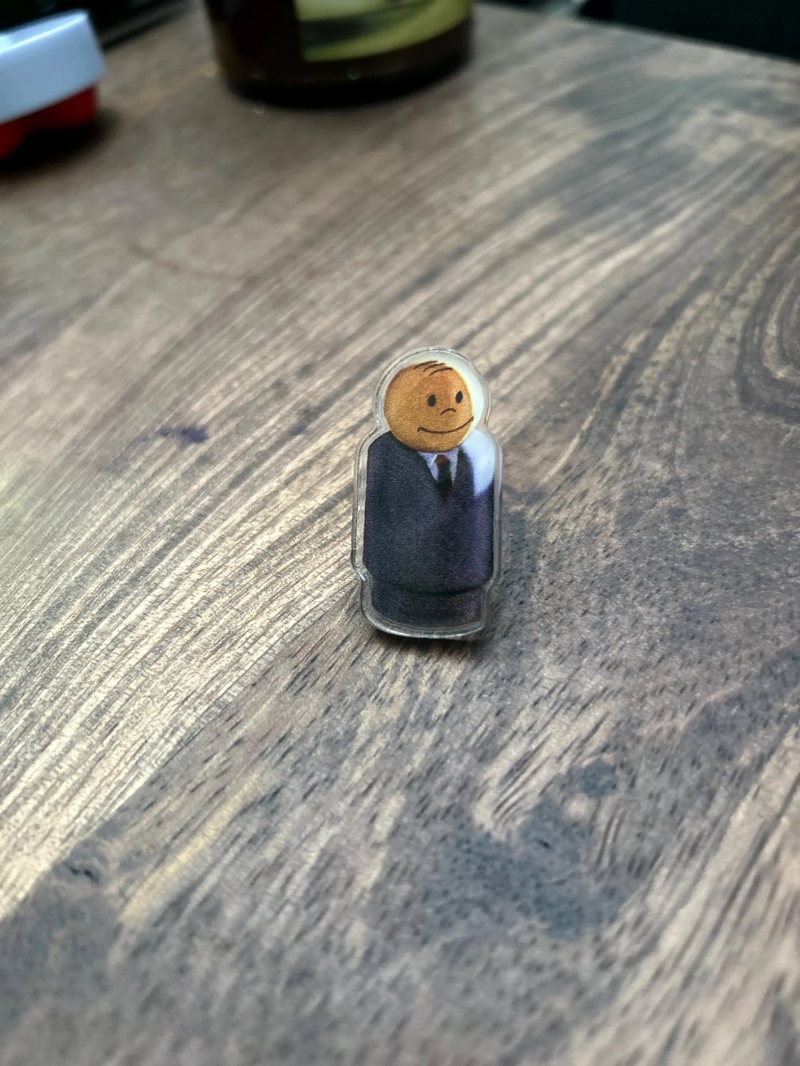 Image of Sunny Day Real Estate Holographic 3"inch die cut sticker & 1.25 inch acrylic Pin - 90's emo , diary