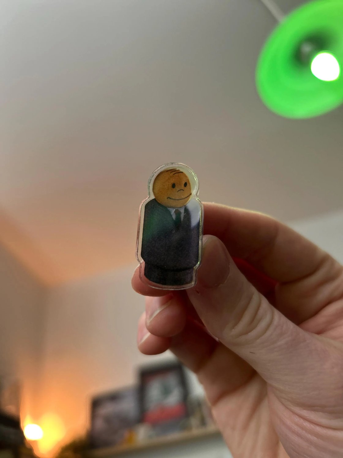 Image of Sunny Day Real Estate Holographic 3"inch die cut sticker & 1.25 inch acrylic Pin - 90's emo , diary