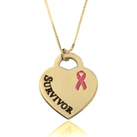 Survivor Heart Necklace