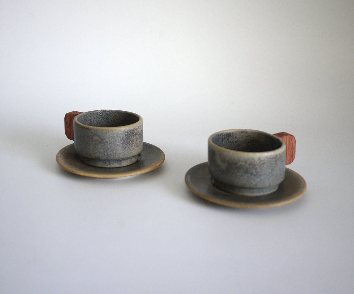Image of CCOFFE CUPS GREY ASH. LIMITED SERIES