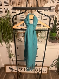 Image 1 of  Turquoise scarf