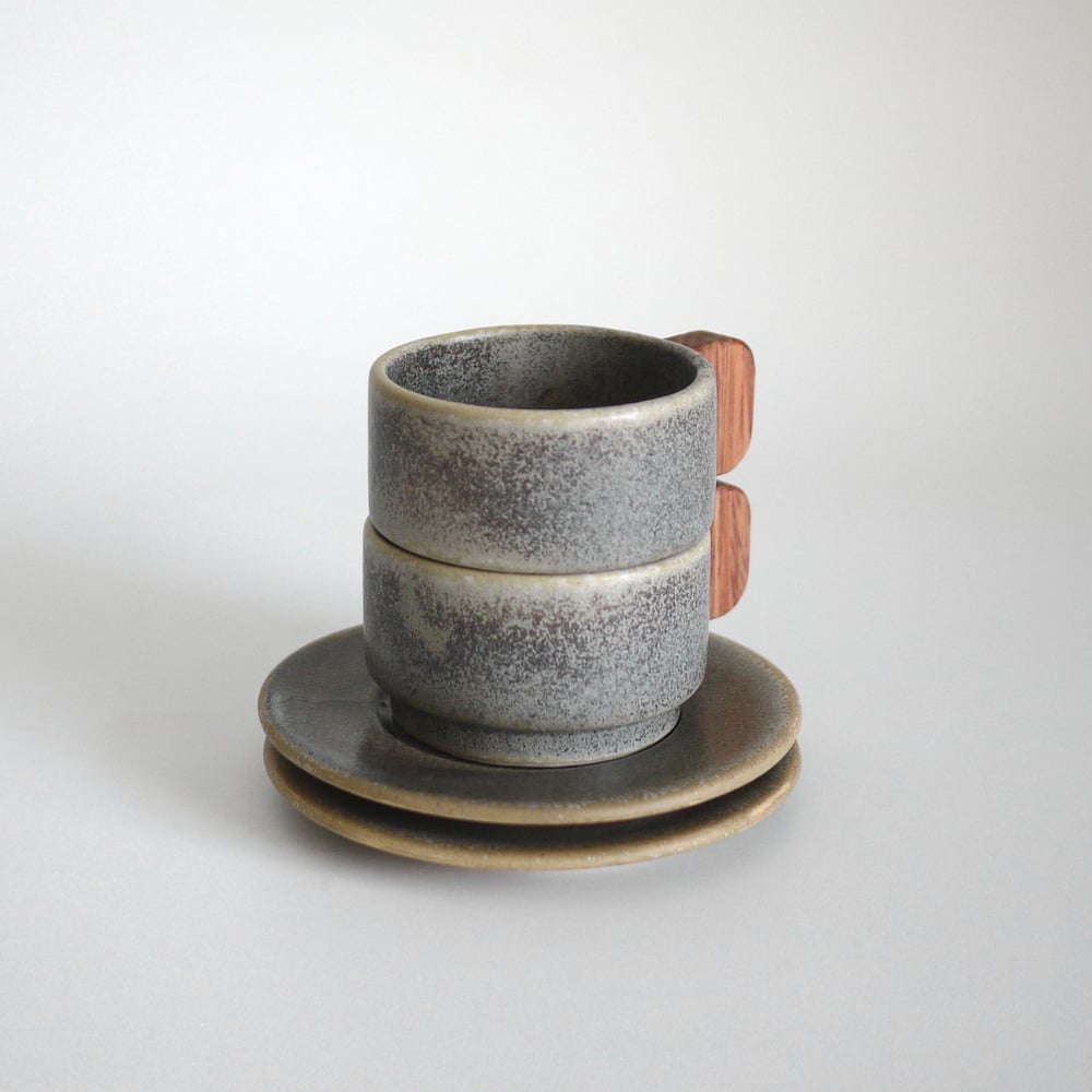 Image of CCOFFE CUPS GREY ASH. LIMITED SERIES
