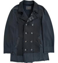 Image 2 of  '03 Undercover Paper Doll Hybrid Peacoat - M
