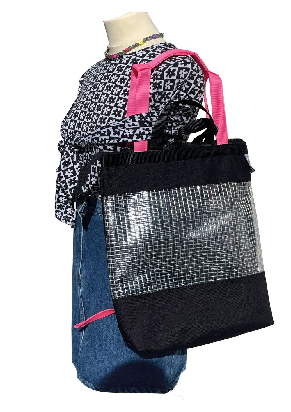 Image of Ghostbag Noir et Rose