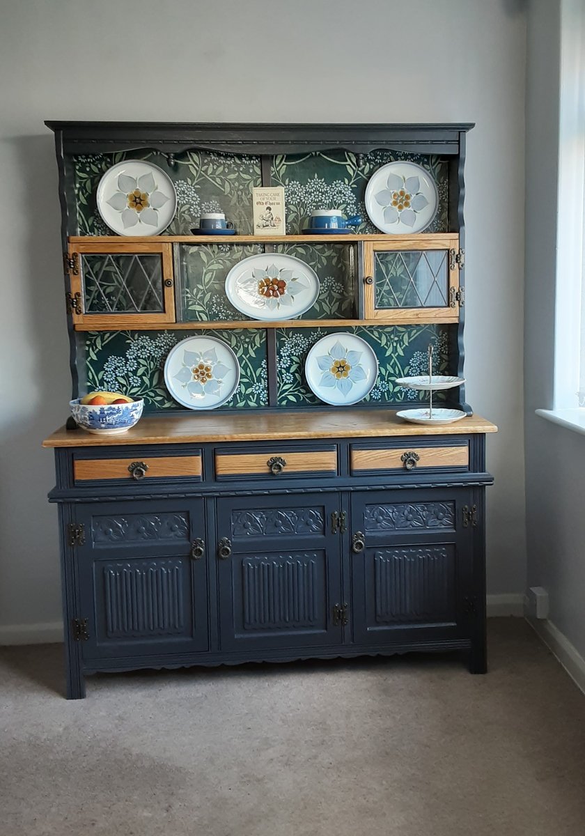 blue painted welsh dresser Welsh Dresser – upfurniture main image 1