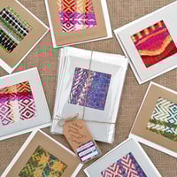 Image 1 of Handwoven Greetings Card