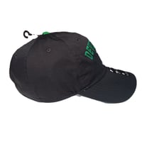 Image 4 of Nike Tampa Bay Rays Hat Cap Mens Adjustable M-L Black Throwback MLB Club Cap