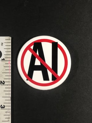 Image of REJECT AI JUMBO BUTTON