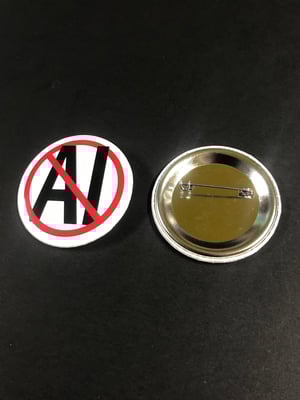 Image of REJECT AI JUMBO BUTTON