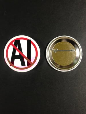 Image of REJECT AI JUMBO BUTTON