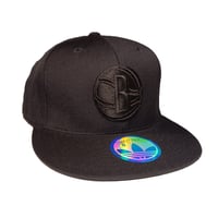 Image 3 of Adidas Brooklyn Nets Hat Cap Mens Fitted Sz 8 Black NBA 100% Wool New Dead Stock