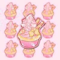 Alcremie Cupcake Vinyl Sticker