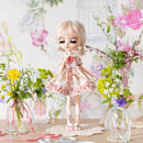 Image 1 of Robe "Poppy" fraise - Pullip
