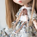 Image 2 of Robe "Poppy" cannelle bleu - Pullip
