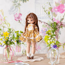 Image 1 of "Poppy" dress honey - Teacup Marionette