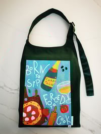 Image 1 of La Maluska x Sonia Markova Limited Edition Green Apron
