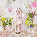 Image 1 of "Poppy" dress lavender - Teacup Marionette