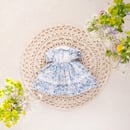 Image 4 of "Poppy" dress myosotis - Teacup Marionette