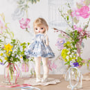Image 1 of "Poppy" dress myosotis - Teacup Marionette