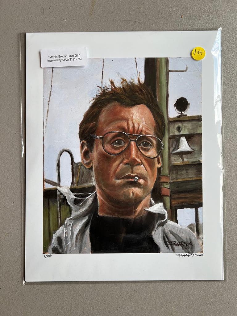 "Martin Brody: Final Girl" (inspired by Steven Spielberg's classic "JAWS") Image 2