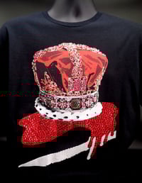 Image 9 of Red Crown T shirt full bling