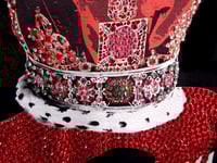 Image 10 of Red Crown T shirt full bling