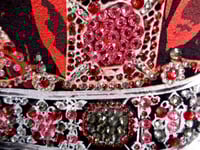Image 12 of Red Crown T shirt full bling