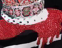Image 14 of Red Crown T shirt full bling