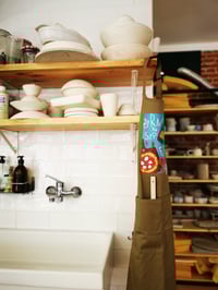 Image 2 of La Maluska x Sonia Markova Limited Edition Khaki Apron