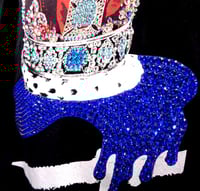 Image 14 of Blue Crown T shirt full bling