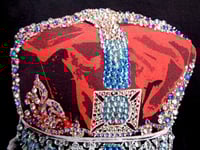 Image 15 of Blue Crown T shirt full bling