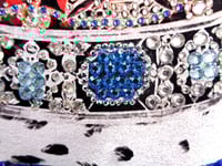 Image 16 of Blue Crown T shirt full bling