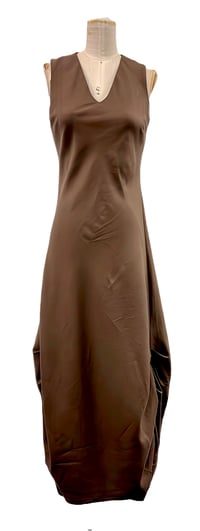 Image 1 of andromeda dress in ash brown