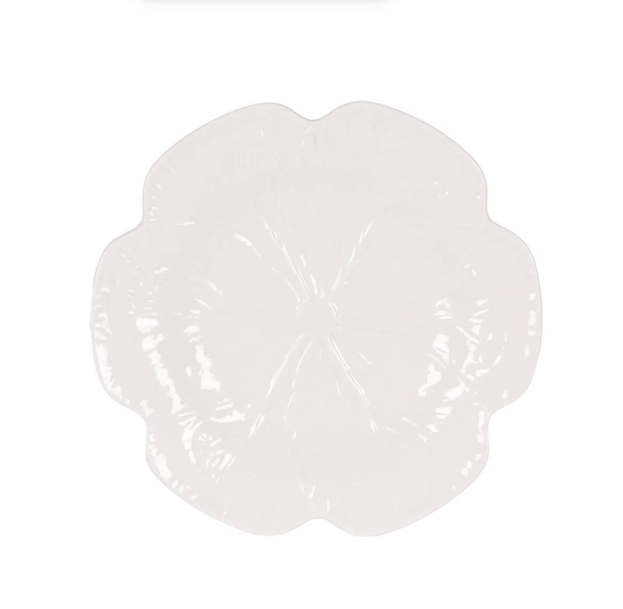 Image of Cabbage Plate White 
