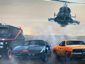 Image of RETRO RIDES - PRINTS