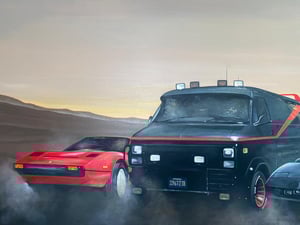 Image of RETRO RIDES - PRINTS