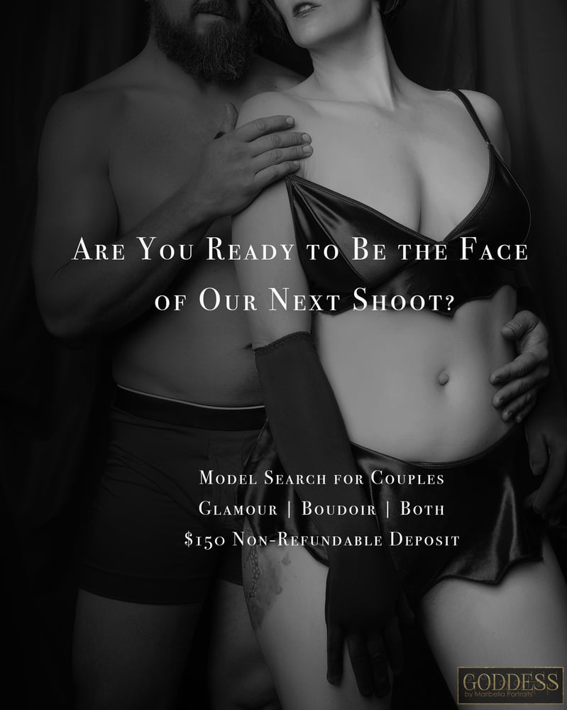 Image of Couples Model Search: Glamour & Boudoir Session