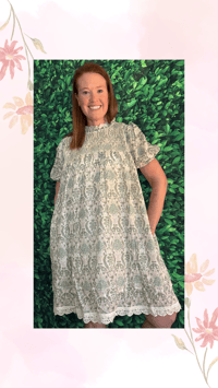 Sage Blush Dress