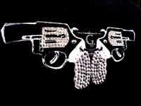 Image 10 of Double Pistols T shirt and metal studs
