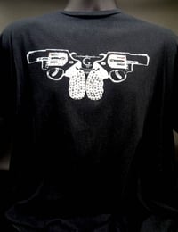 Image 12 of Double Pistols T shirt and metal studs