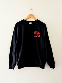 Image 2 of Turbo Granny Lucky Cat | DanDaDan | Unisex Crewneck Sweatshirt