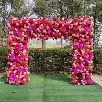 Hot Pink Square Arch