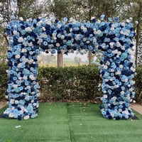 Blue & White Square Arch